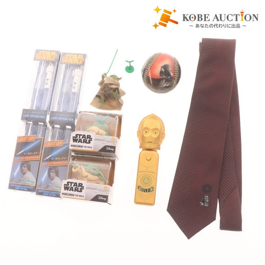 ■ スターウォーズ フィギュア ネクタイ ライトセーバーチョップスティック オープナー 等 8点セットまとめ売り 未開封含む
