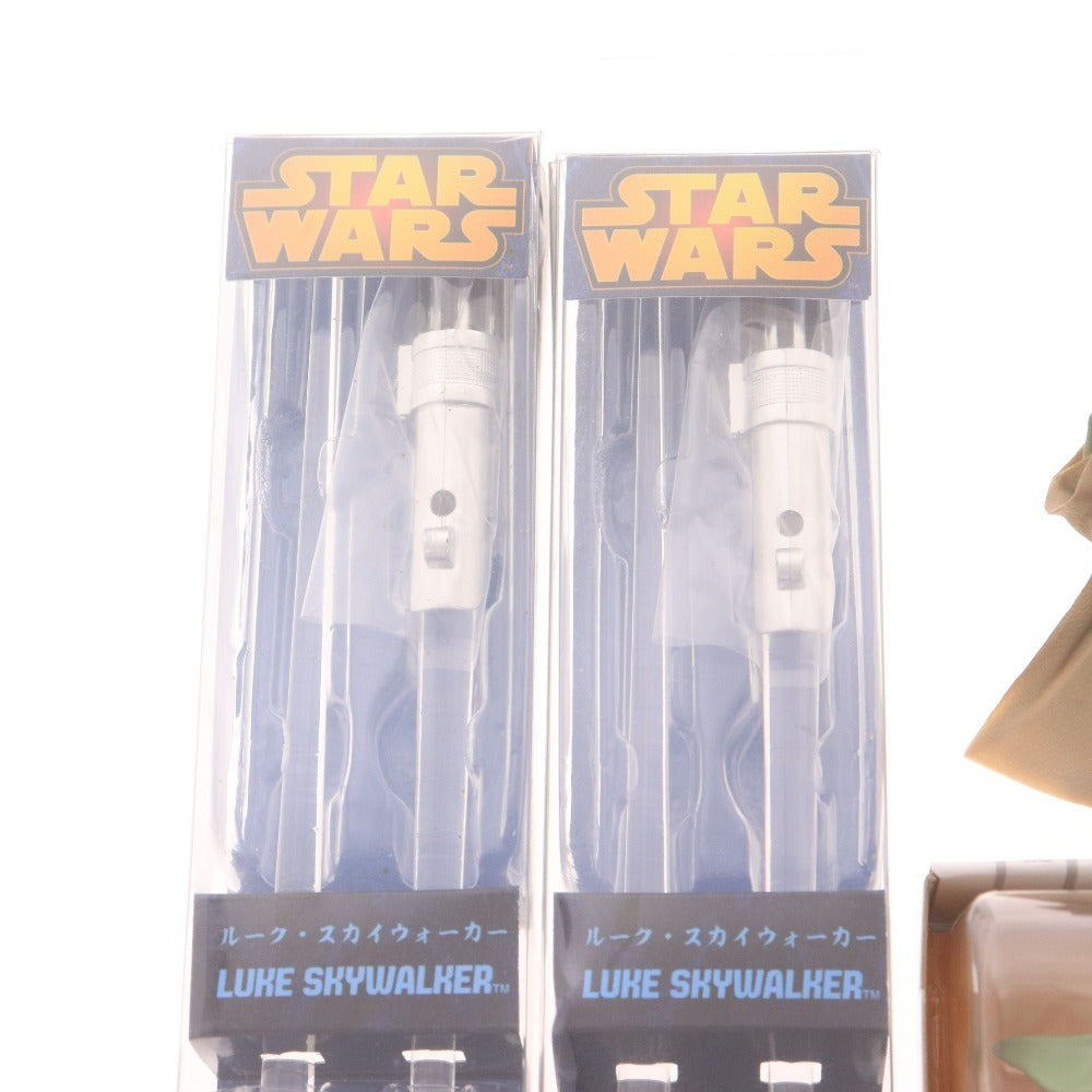 ■ スターウォーズ フィギュア ネクタイ ライトセーバーチョップスティック オープナー 等 8点セットまとめ売り 未開封含む