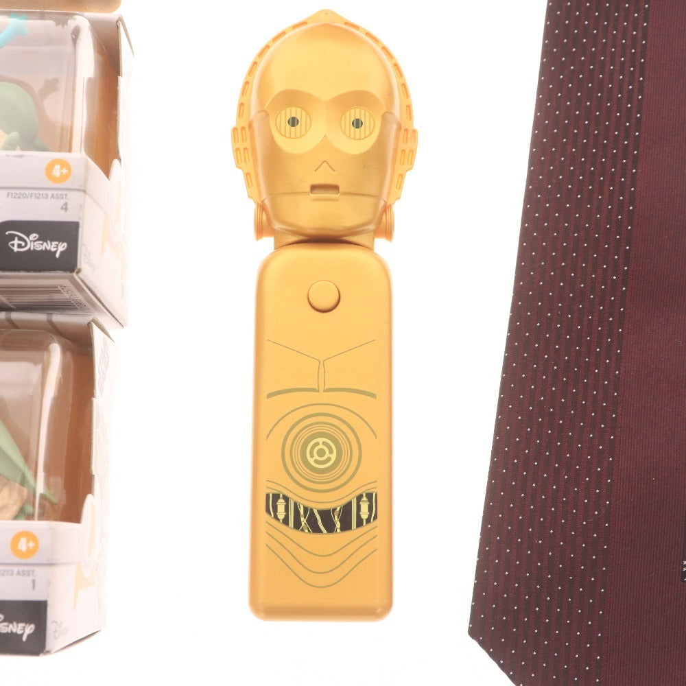 ■ スターウォーズ フィギュア ネクタイ ライトセーバーチョップスティック オープナー 等 8点セットまとめ売り 未開封含む