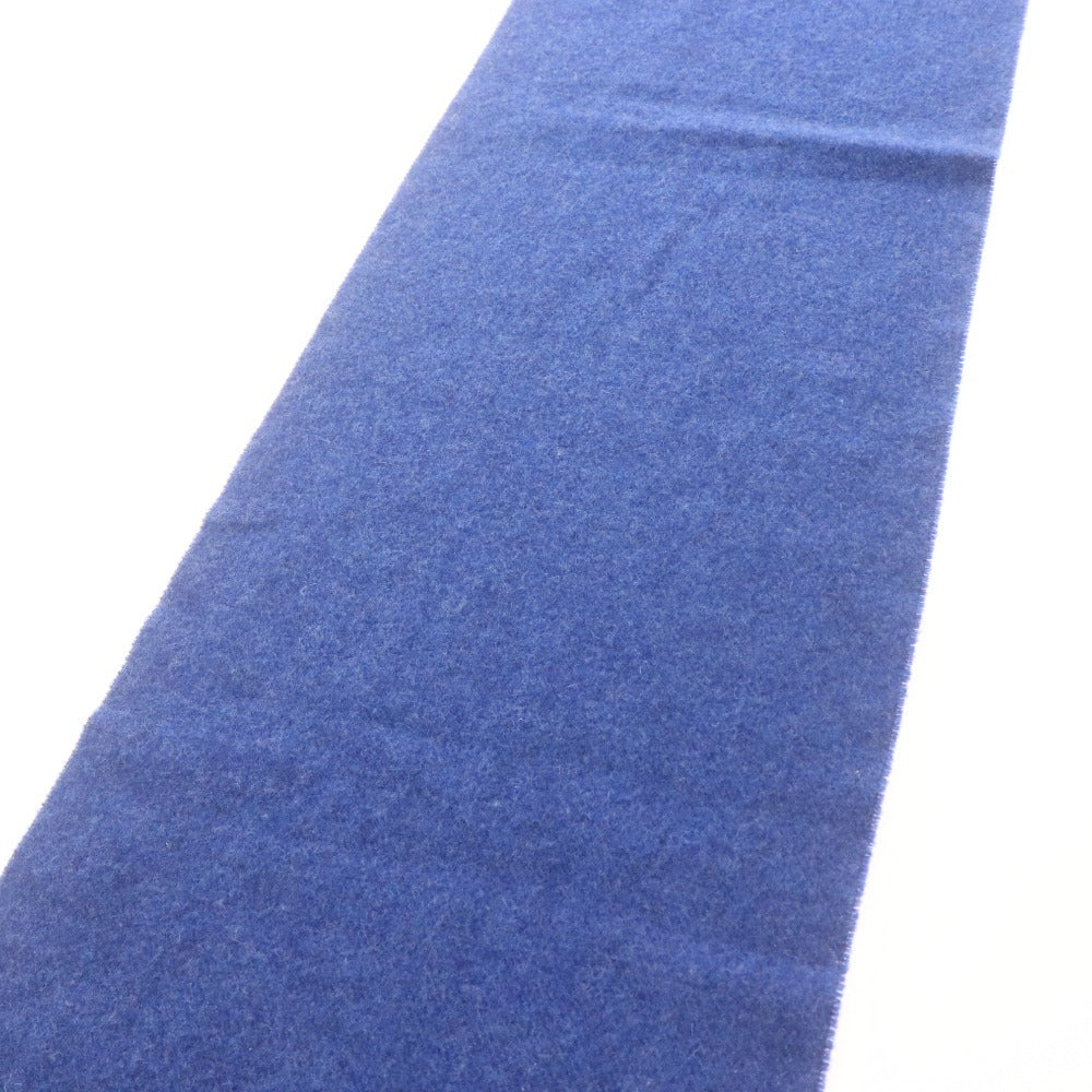 ■ ギャラリー ラファイエット マフラー ストール ショール イタリア製 レディース メンズ ウール100％ ブルー タグ付き 未使用