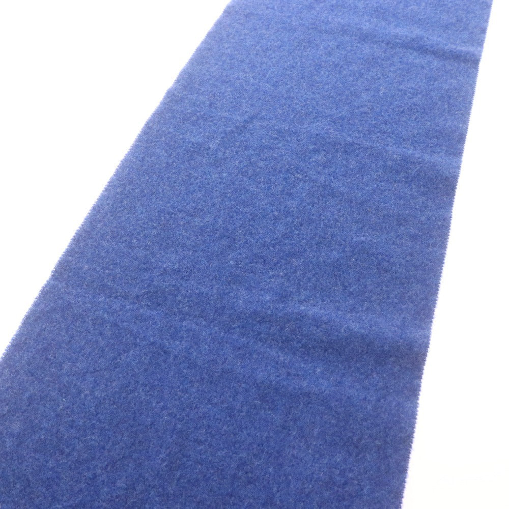 ■ ギャラリー ラファイエット マフラー ストール ショール イタリア製 レディース メンズ ウール100％ ブルー タグ付き 未使用