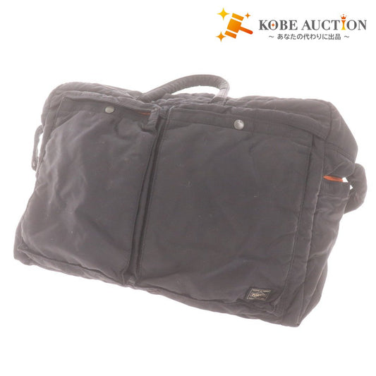 ■ ポーター タンカー ボストンバッグ 鞄 吉田カバン PORTER TANKER 日本製 トラベル ショルダー 特大 2way メンズ レディース ブラック