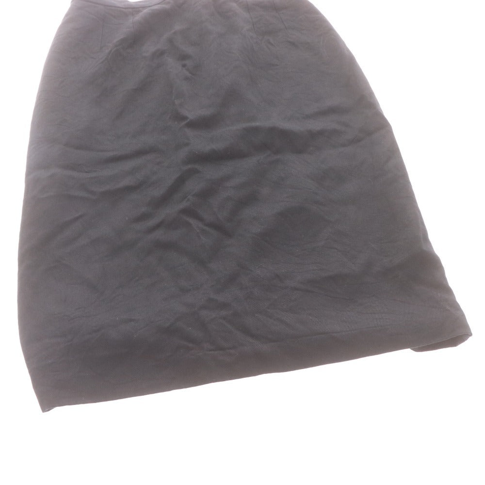 ■ A.P.C アーペーセー ひざ丈スカート ボトムス タイト レーヨン フランス製 レディース 38(M相当）ブラック