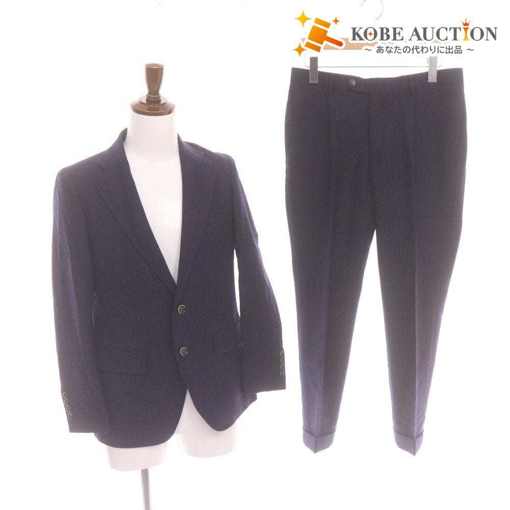 ■ SUIT SELECT スーツセレクト スーツ セットアップ JSK2000 長袖 ジャケット パンツ 上下 メンズ A4 82 ネイビー