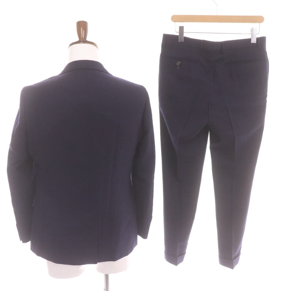 ■ SUIT SELECT スーツセレクト スーツ セットアップ JSK2000 長袖 ジャケット パンツ 上下 メンズ A4 82 ネイビー