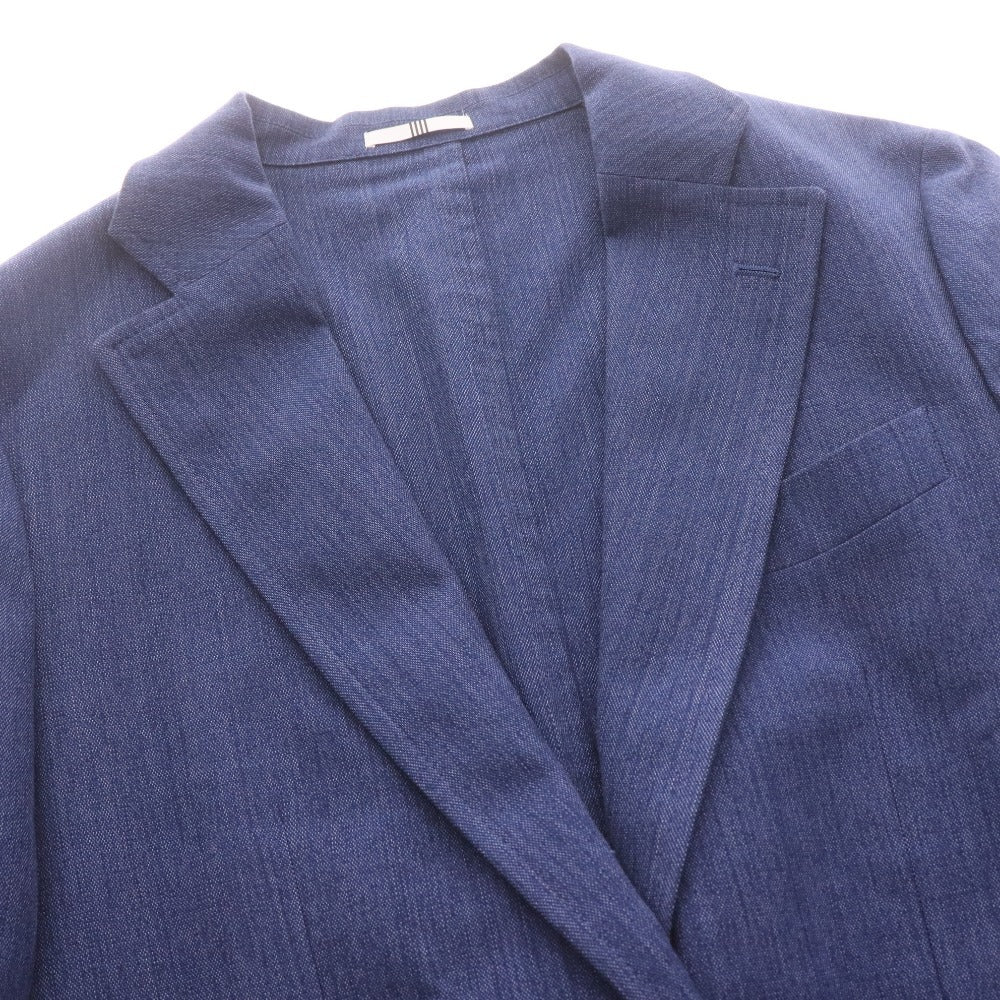 ■ SUIT SELECT スーツセレクト スーツ セットアップ JSK2050 長袖 ジャケット パンツ 上下 メンズ Y4 82 ブルー