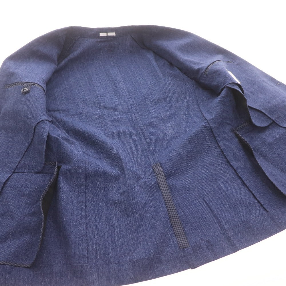 ■ SUIT SELECT スーツセレクト スーツ セットアップ JSK2050 長袖 ジャケット パンツ 上下 メンズ Y4 82 ブルー