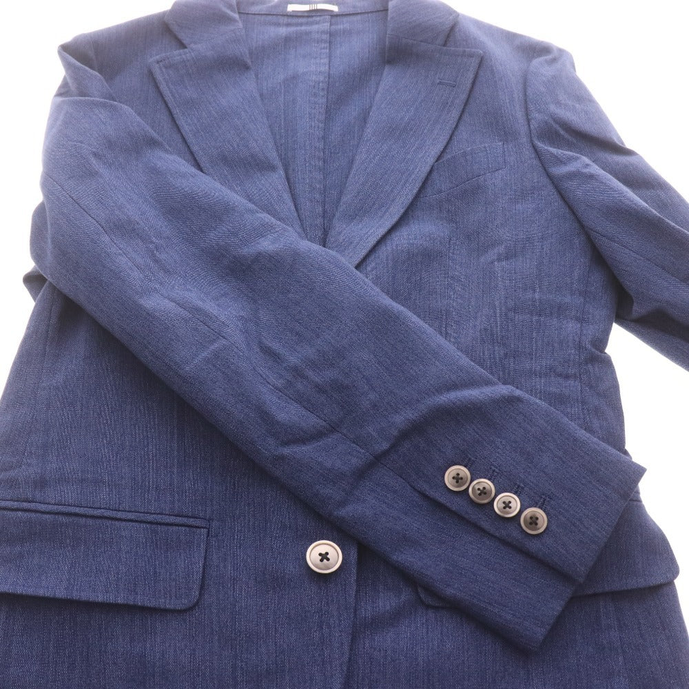 ■ SUIT SELECT スーツセレクト スーツ セットアップ JSK2050 長袖 ジャケット パンツ 上下 メンズ Y4 82 ブルー