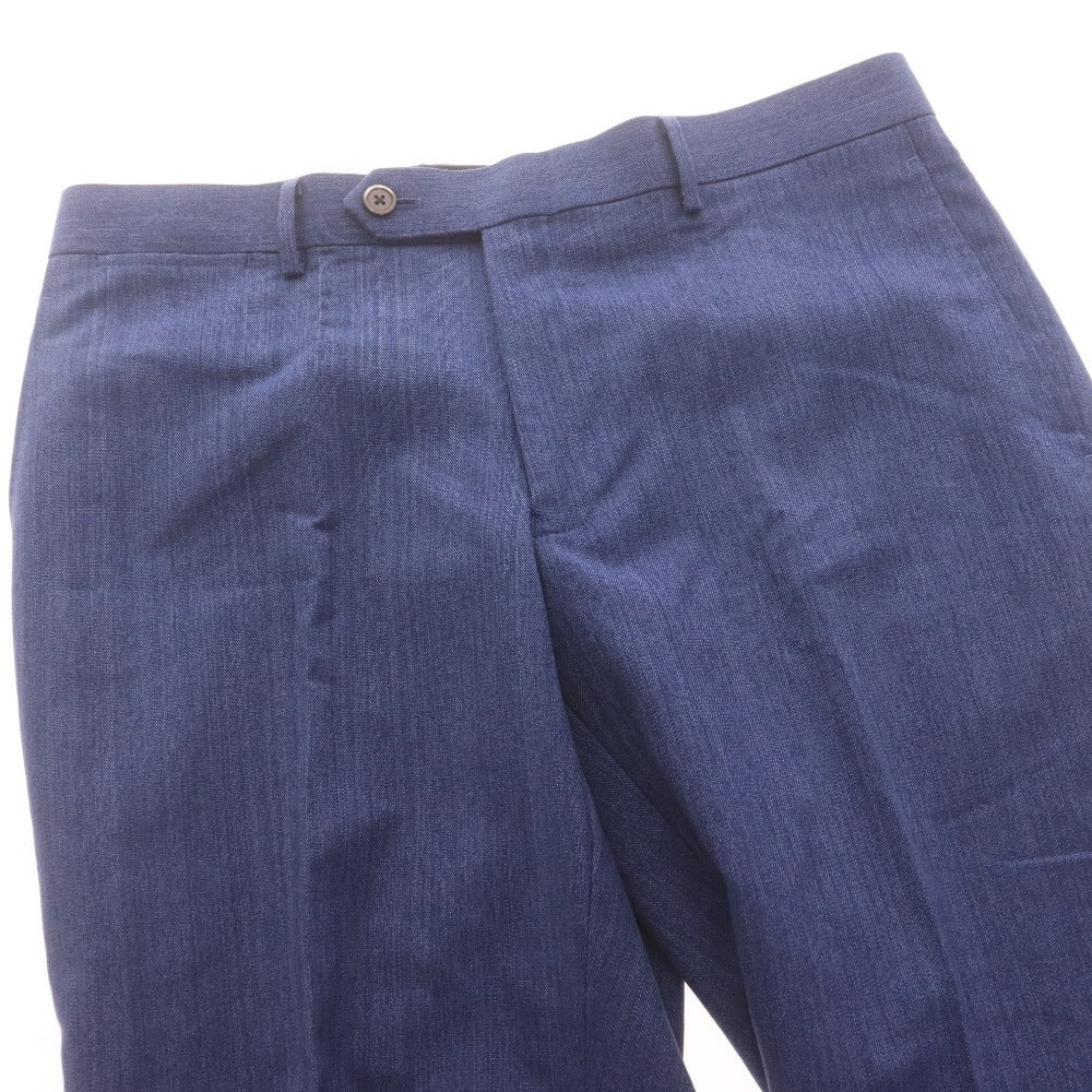 ■ SUIT SELECT スーツセレクト スーツ セットアップ JSK2050 長袖 ジャケット パンツ 上下 メンズ Y4 82 ブルー