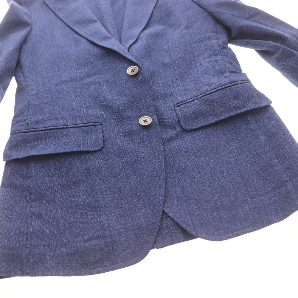 ■ SUIT SELECT スーツセレクト スーツ セットアップ JSK2050 長袖 ジャケット パンツ 上下 メンズ Y4 82 ブルー