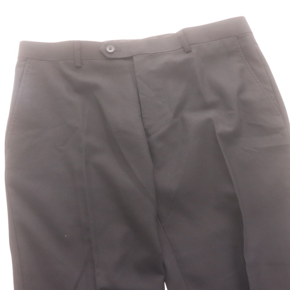 ■ SUIT SELECT スーツセレクト フォーマルスーツ セットアップ BLMD9700 長袖 ジャケット パンツ 上下 メンズ AB4 ブラック 付属品付き