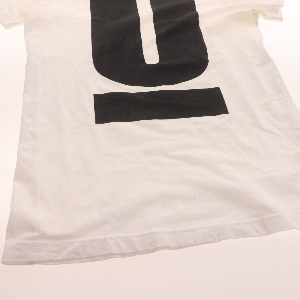 ■ アンダーカバー UNDERCOVER Tシャツ 半袖 トップス カットソー コットン100% Uロゴ メンズ S ホワイト