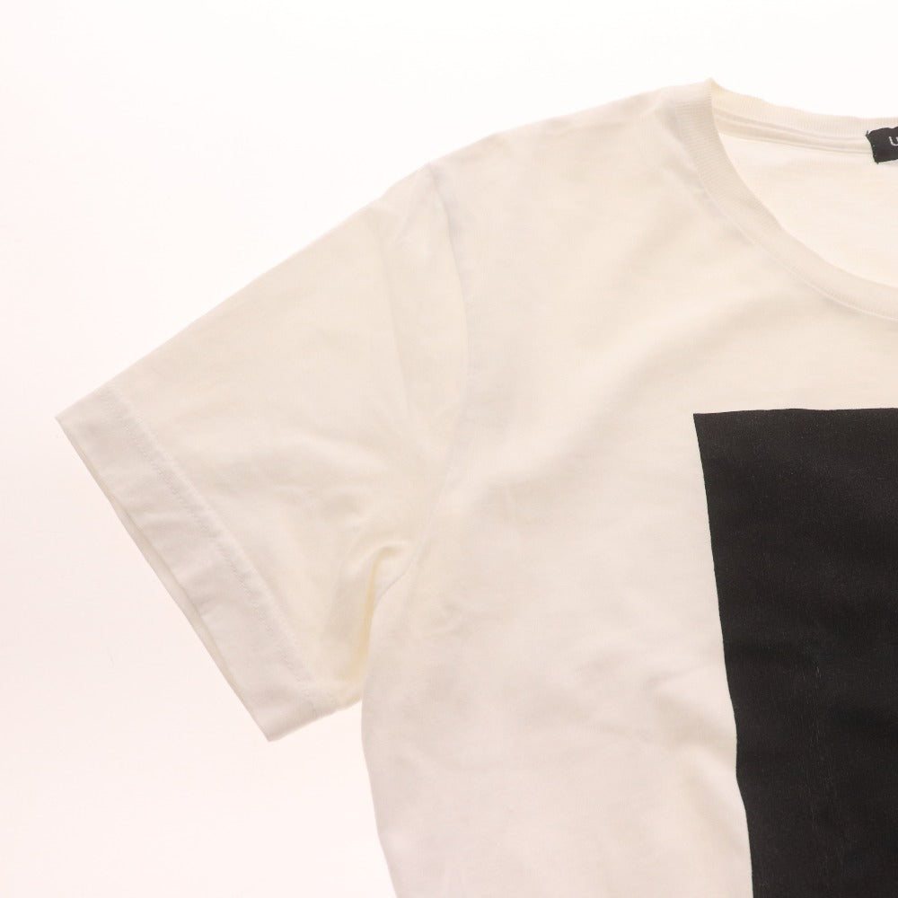 ■ アンダーカバー UNDERCOVER Tシャツ 半袖 トップス カットソー コットン100% Uロゴ メンズ S ホワイト