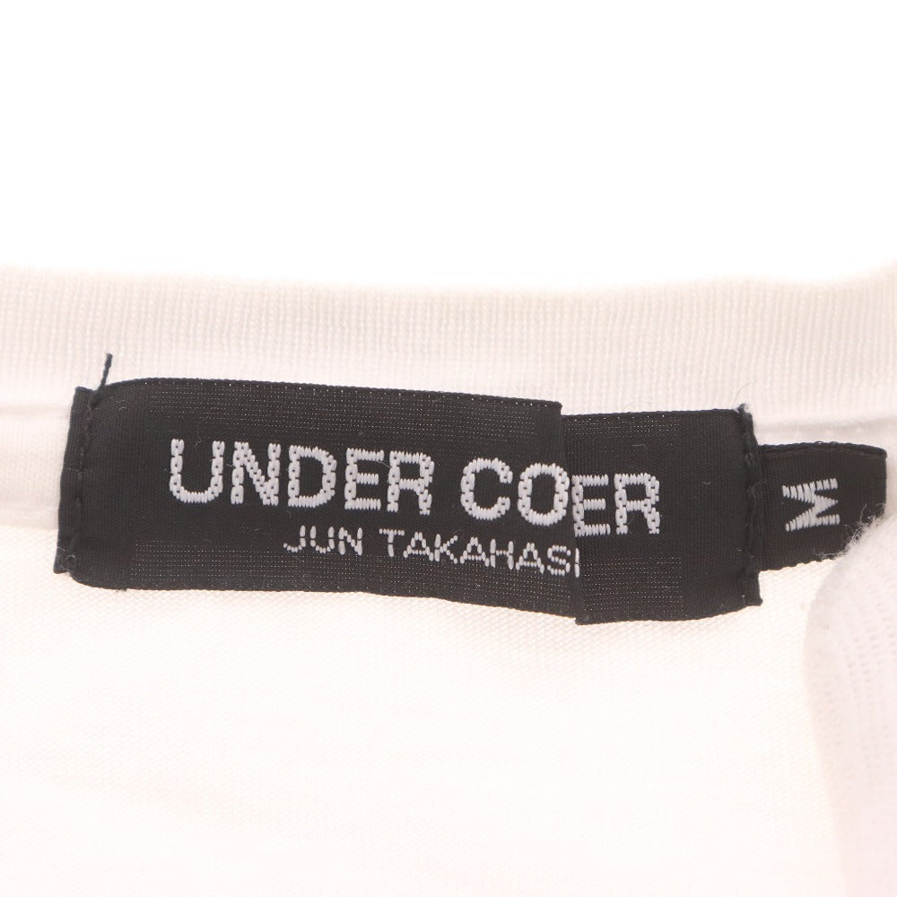 ■ アンダーカバー UNDERCOVER Tシャツ 半袖 トップス カットソー コットン100% Uロゴ メンズ M ホワイト
