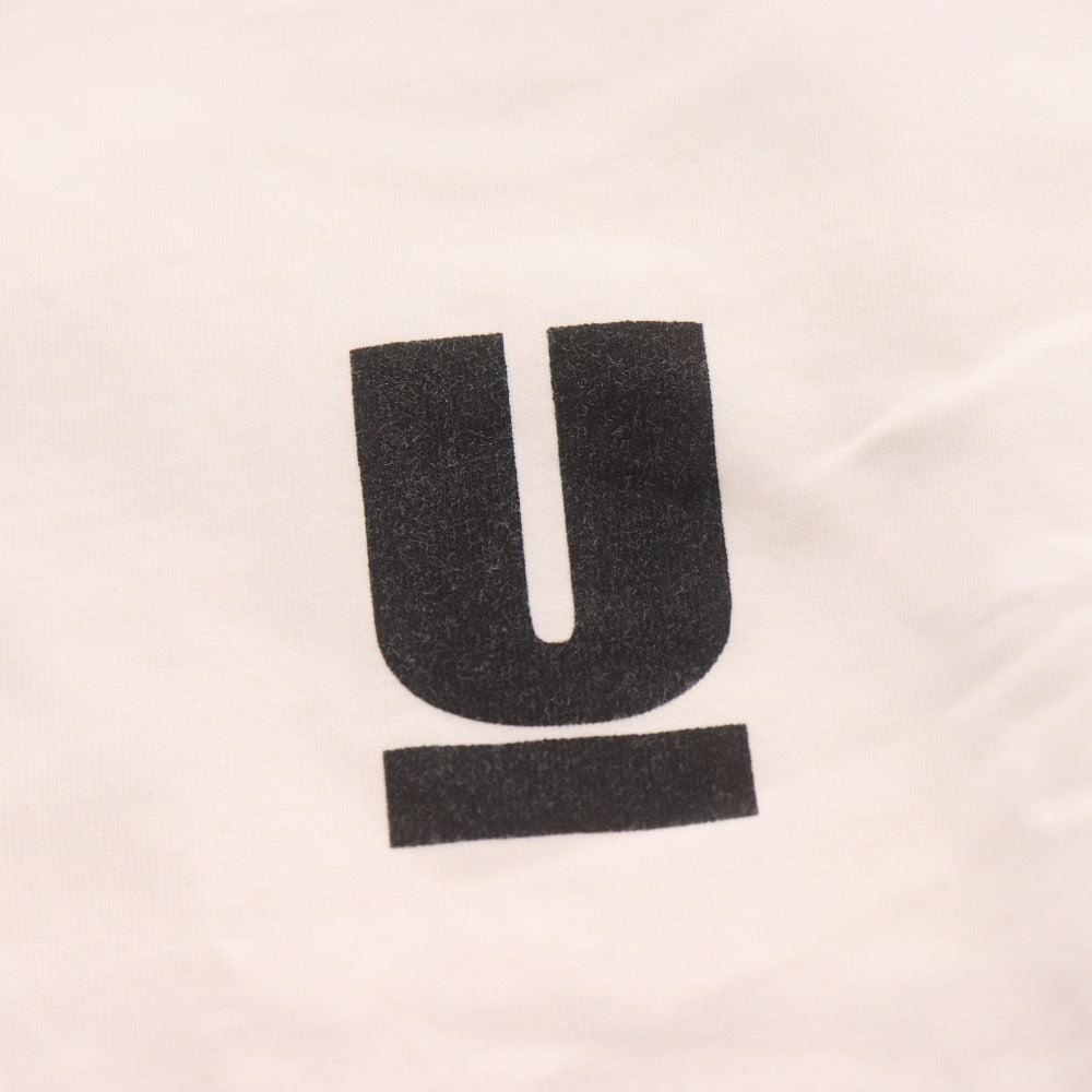 ■ アンダーカバー UNDERCOVER Tシャツ 半袖 トップス カットソー コットン100% Uロゴ メンズ M ホワイト