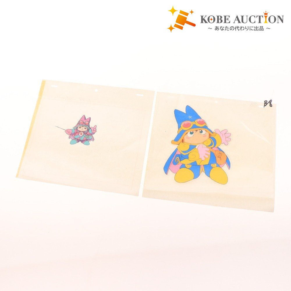 ■ まじかるタルるートくん セル画 2枚セット まとめ売り 原画 動画張り付き アニメーション