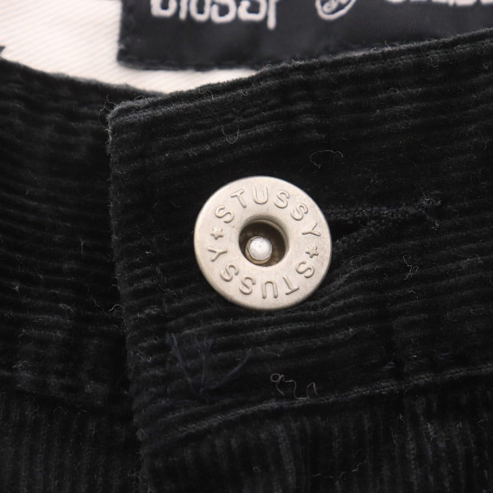 ■ STUSSY×Dickies ステューシー ディッキーズ パンツ UXST06M ボトムス コーデュロイ コラボ メンズ 30(ウエスト76) ブラック