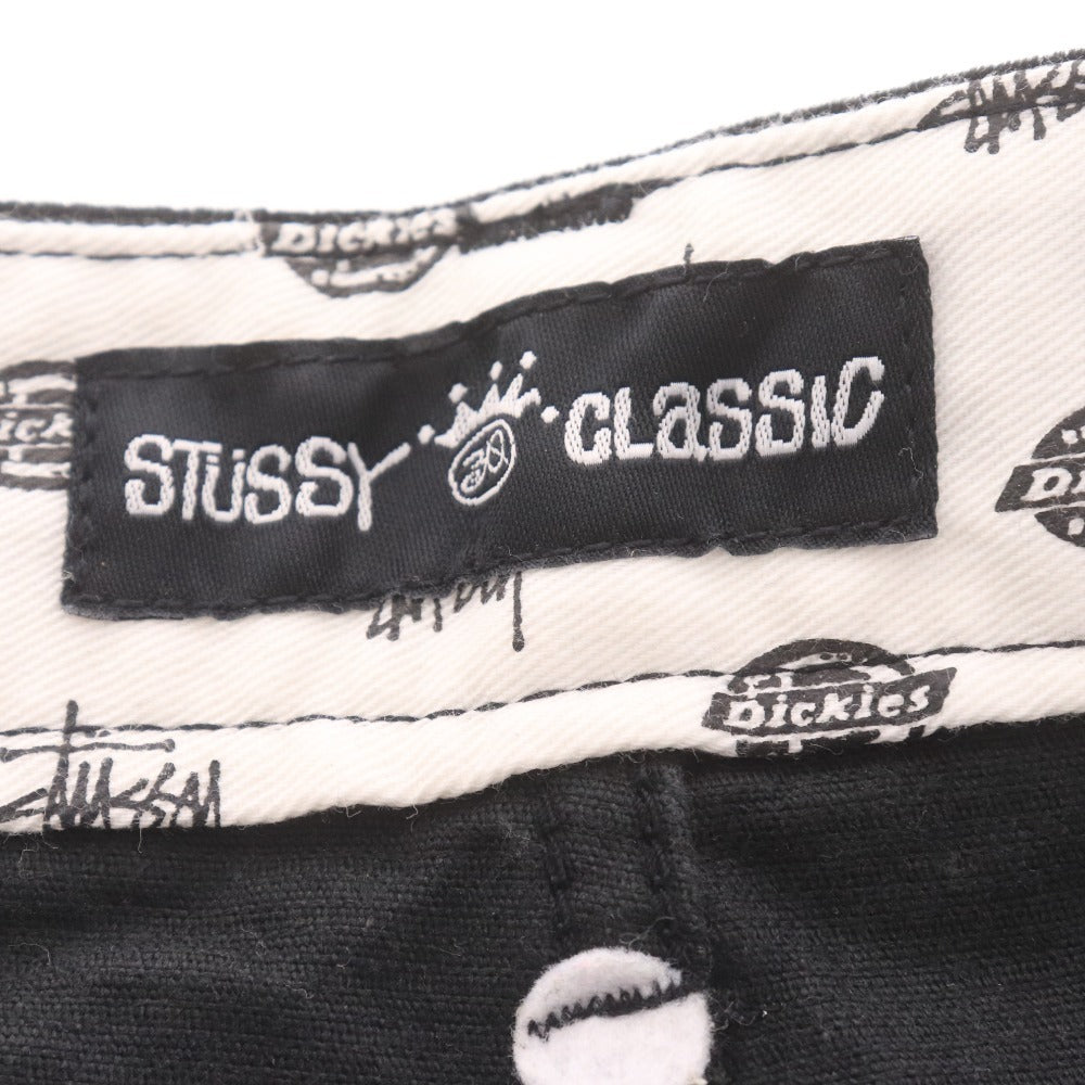 ■ STUSSY×Dickies ステューシー ディッキーズ パンツ UXST06M ボトムス コーデュロイ コラボ メンズ 30(ウエスト76) ブラック