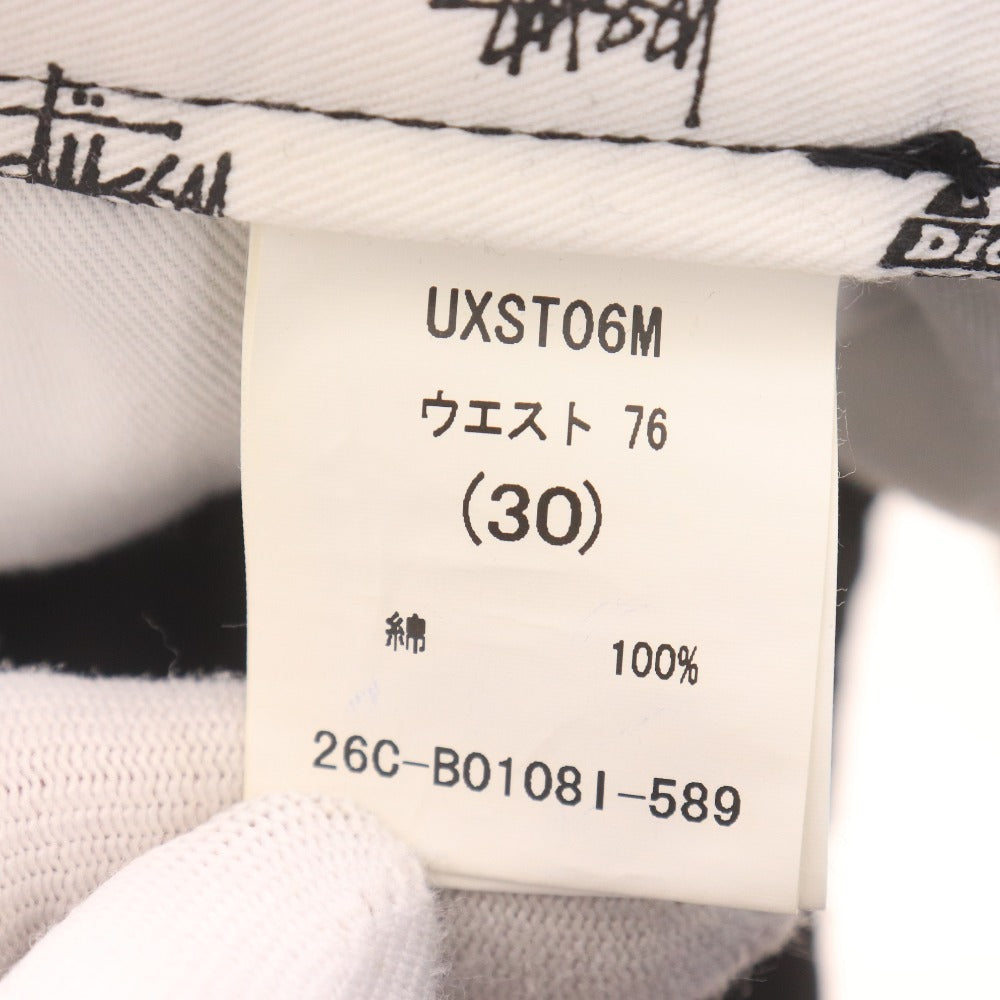 ■ STUSSY×Dickies ステューシー ディッキーズ パンツ UXST06M ボトムス コーデュロイ コラボ メンズ 30(ウエスト76) ブラック