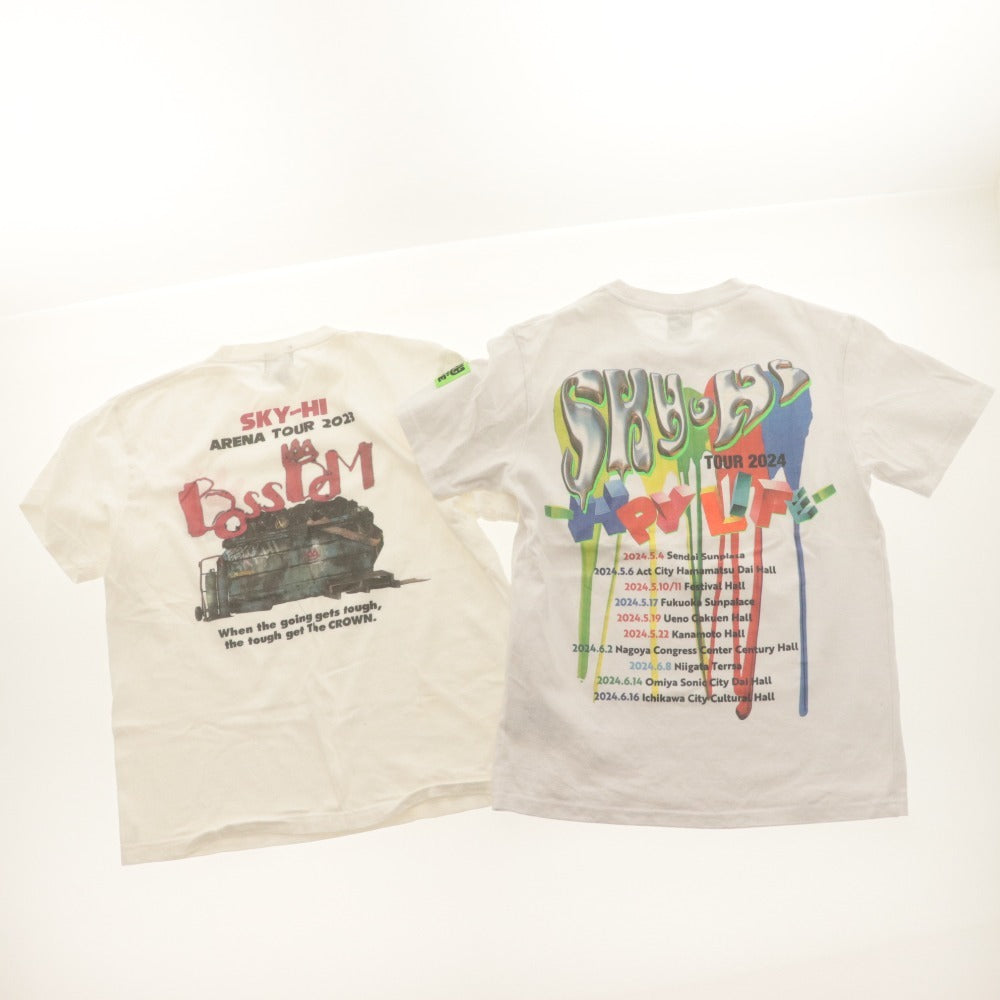 ■ SKY-HI Live Merchandise 10-Piece Bundle BOSSDOM/2018/HOUSE2016/HALL2017/2024/Round a Ground/Tour Towel, T-shirt Official