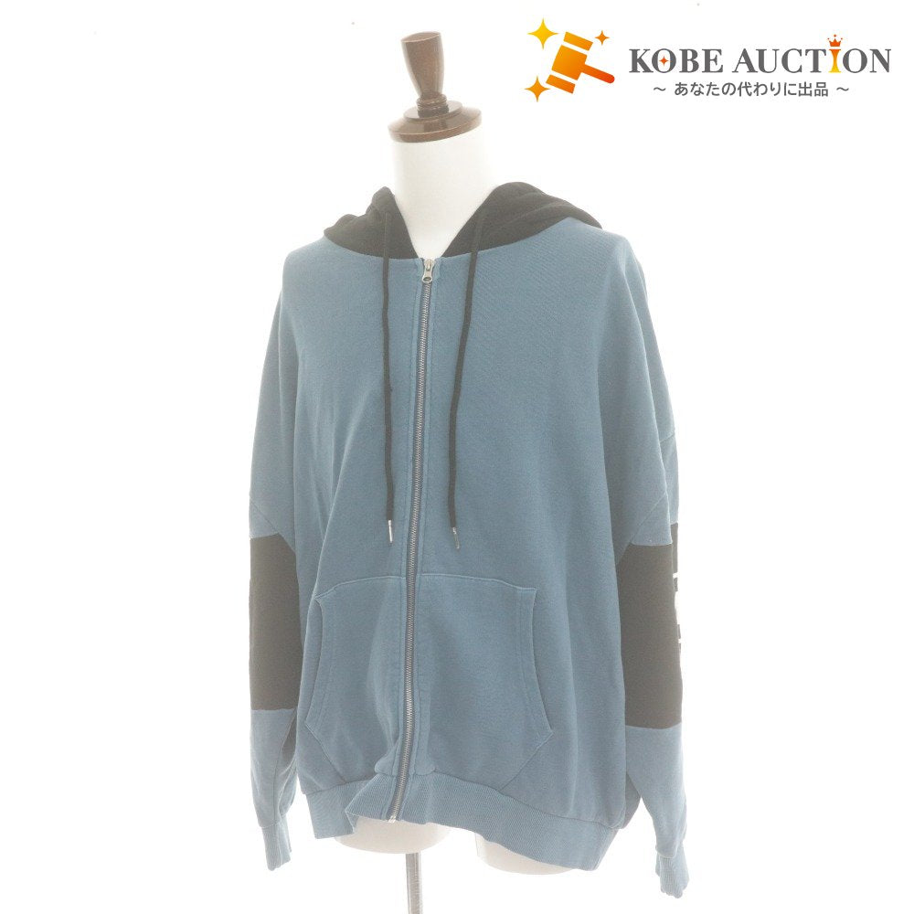 ■ BMSG ツートンジップパーカー BLUE BASIC 長袖 トップス アウター フーディ フード メンズ レディース ベーシック ブルー系 公式グッズ