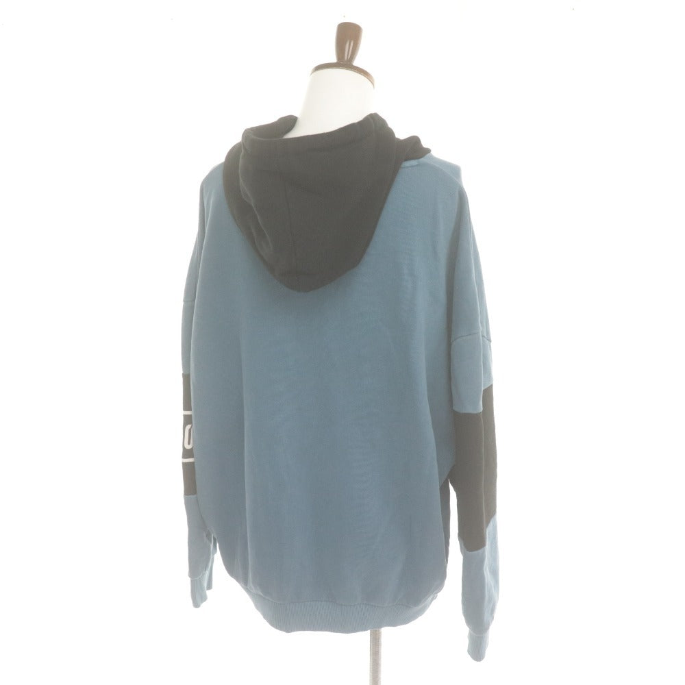■ BMSG ツートンジップパーカー BLUE BASIC 長袖 トップス アウター フーディ フード メンズ レディース ベーシック ブルー系 公式グッズ