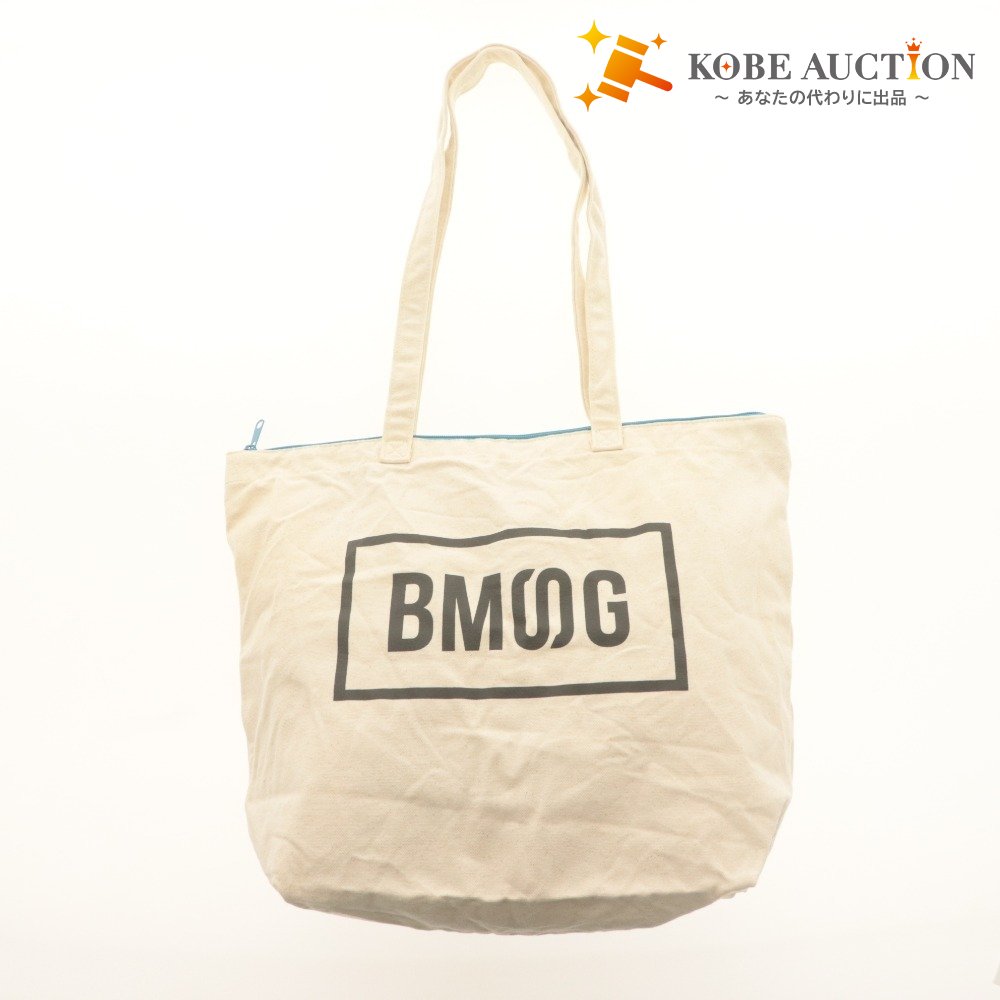 ■ BMSG トートバッグ ロゴジップ 鞄 メンズ レディース アイボリー オフィシャルグッズ