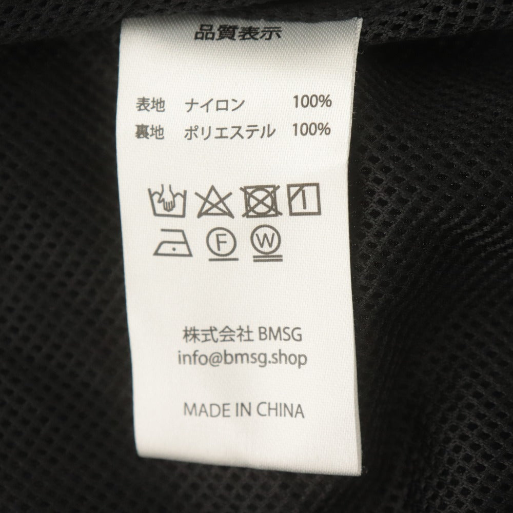 ■ BMSG FES'23 トラックジャケット 長袖 アウター ブルゾン ファスナー ロゴ メンズ レディース M 黒 ブラック オフィシャルグッズ
