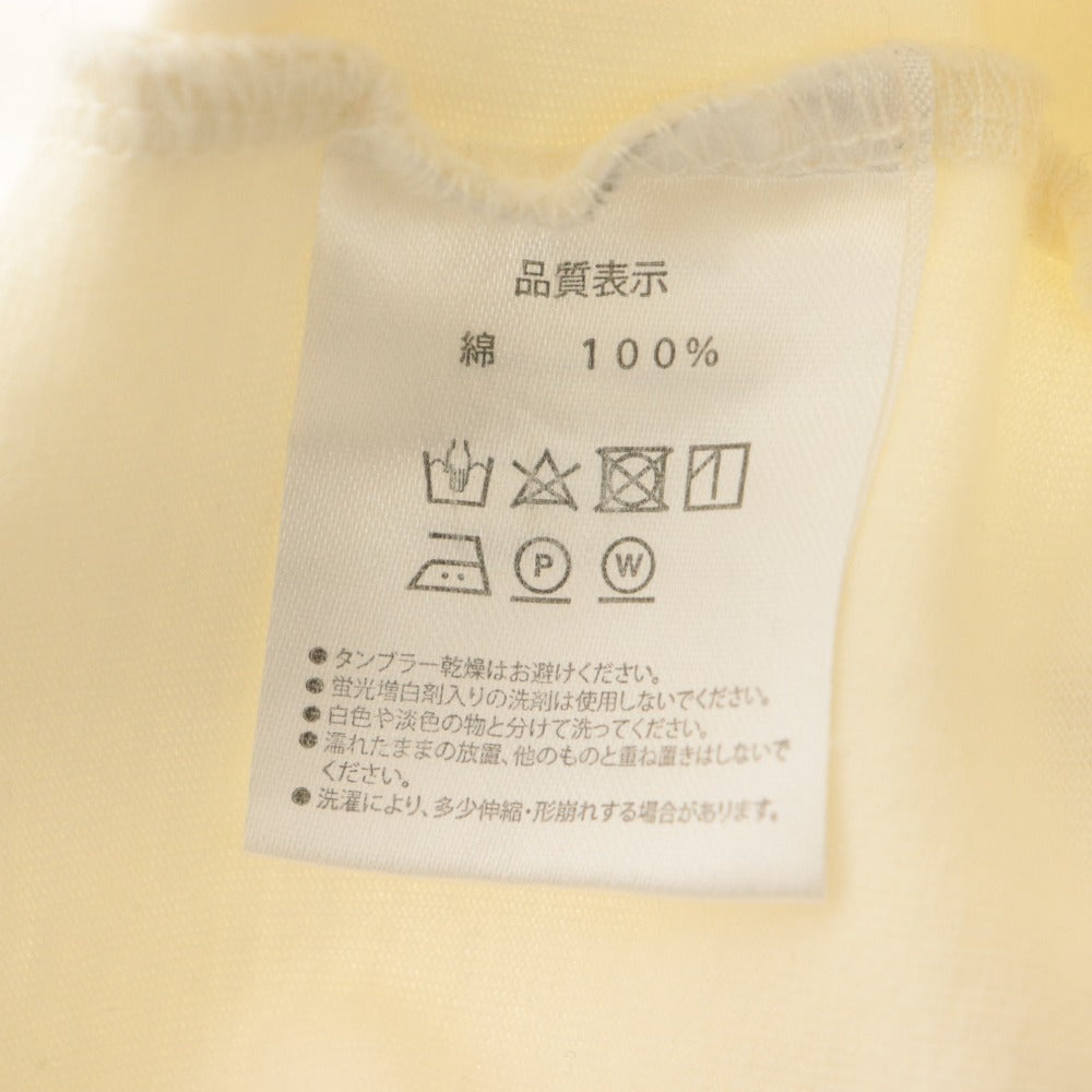 ■ Hiro RULE THE FATE ルール ザ フェイト MOUSE Tシャツ 半袖 トップス キャラ柄 プリント 綿 メンズ レディース 0 (XS相当) アイボリー