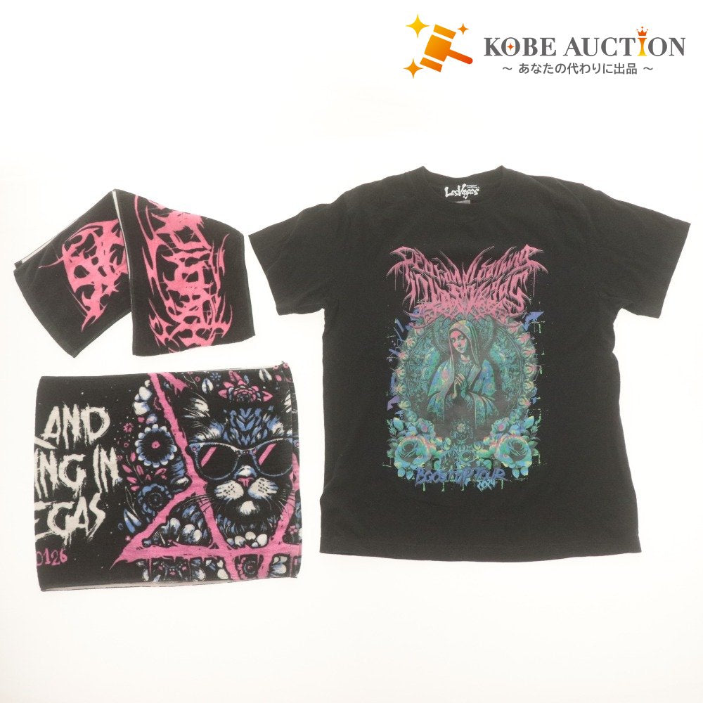 ■ Fear, and Loathing in Las Vegas Tシャツ タオル 3点セットまとめ売り Boost Up Tour 2024/2025 FES LIMITED FUKUOKA会場限定/グッズ