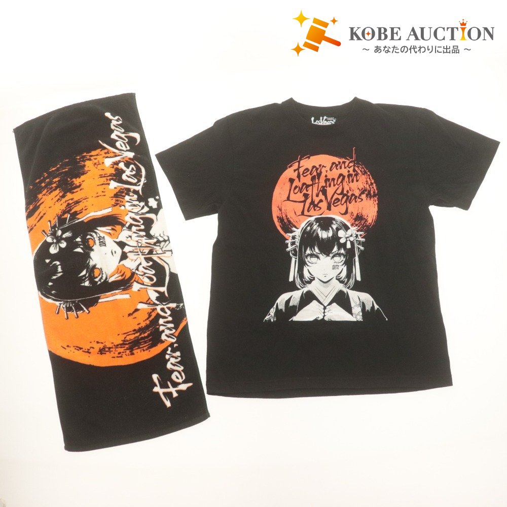 ■ Fear, and Loathing in Las Vegas Tシャツ タオル 2点セットまとめ売り FES LIMITED TEE,TOWEL 2024 ROCK IN JAPAN会場限定グッズ M