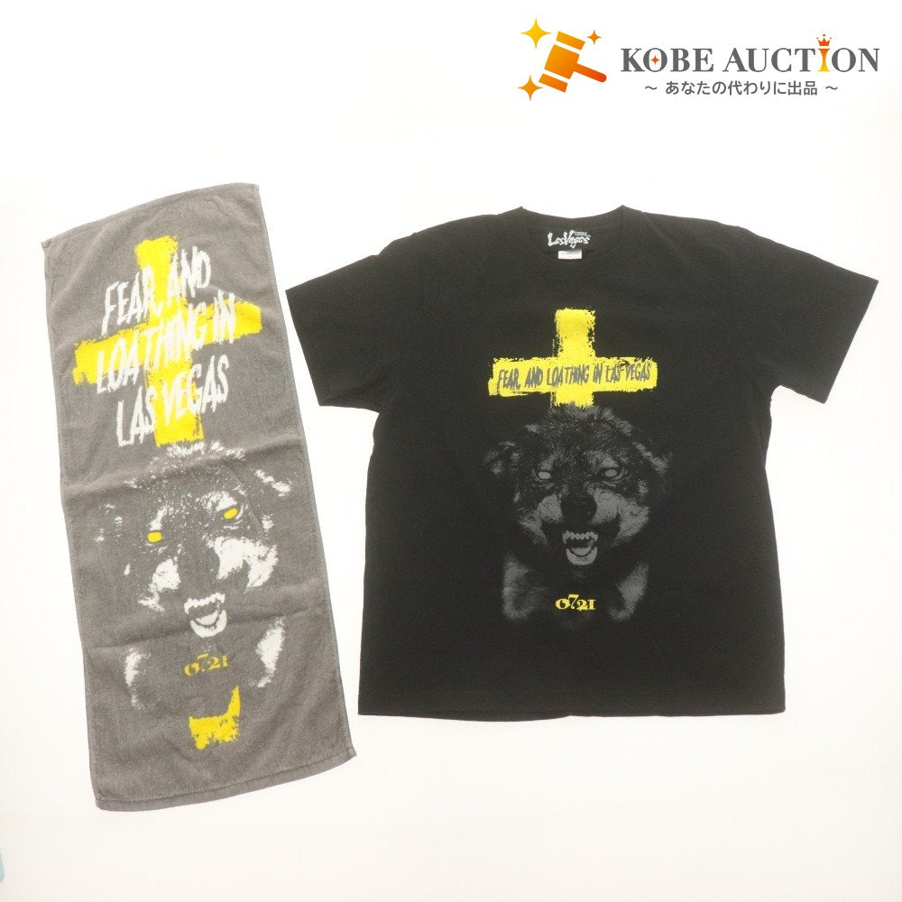 ■ Fear, and Loathing in Las Vegas Tシャツ タオル 2点セットまとめ売り 2024 FES LIMITED,OSAKA GIGANIC MUSIC FESTIVAL会場限定グッズ