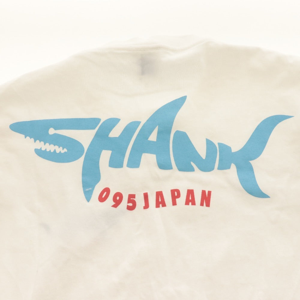 ■ SHANK ロンTシャツ タオル 2点セットまとめ売り LONG SLEEVE T-SHIRT シャーク柄 トップス M 白/フェイスタオル/2024年 グッズ バンド