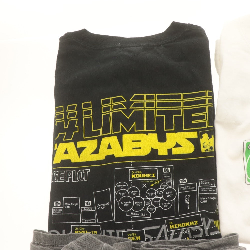 ■ 04 Limited Sazabys グッズ 12点セットまとめ売り Tシャツ/ARW/PLOT/Penguin/College/Gard Game/クッション/缶バッチ/ラバーバンド 等