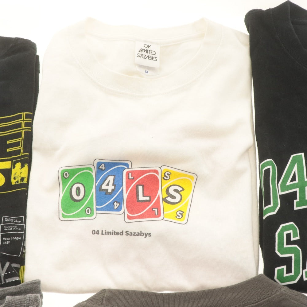 ■ 04 Limited Sazabys グッズ 12点セットまとめ売り Tシャツ/ARW/PLOT/Penguin/College/Gard Game/クッション/缶バッチ/ラバーバンド 等