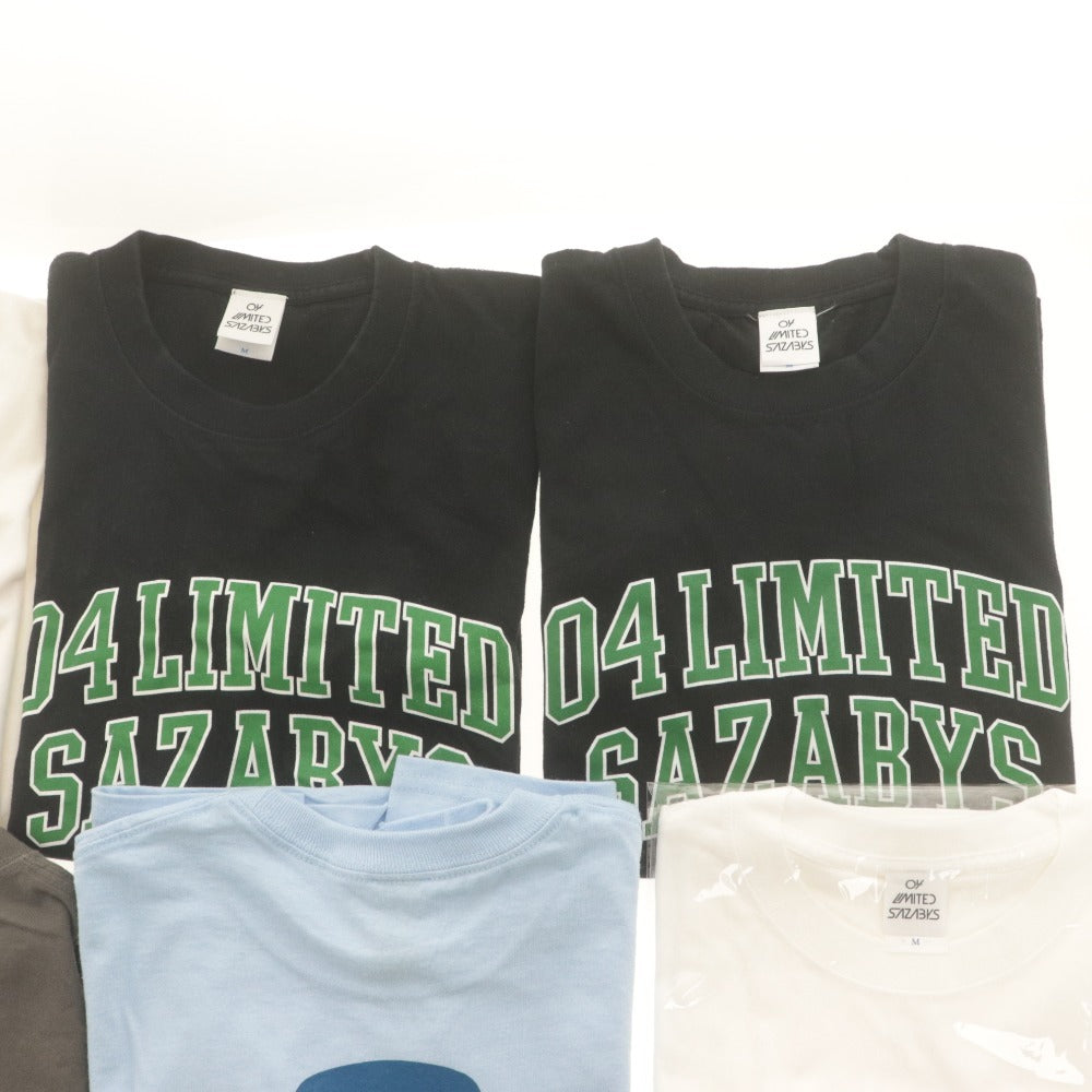 ■ 04 Limited Sazabys グッズ 12点セットまとめ売り Tシャツ/ARW/PLOT/Penguin/College/Gard Game/クッション/缶バッチ/ラバーバンド 等