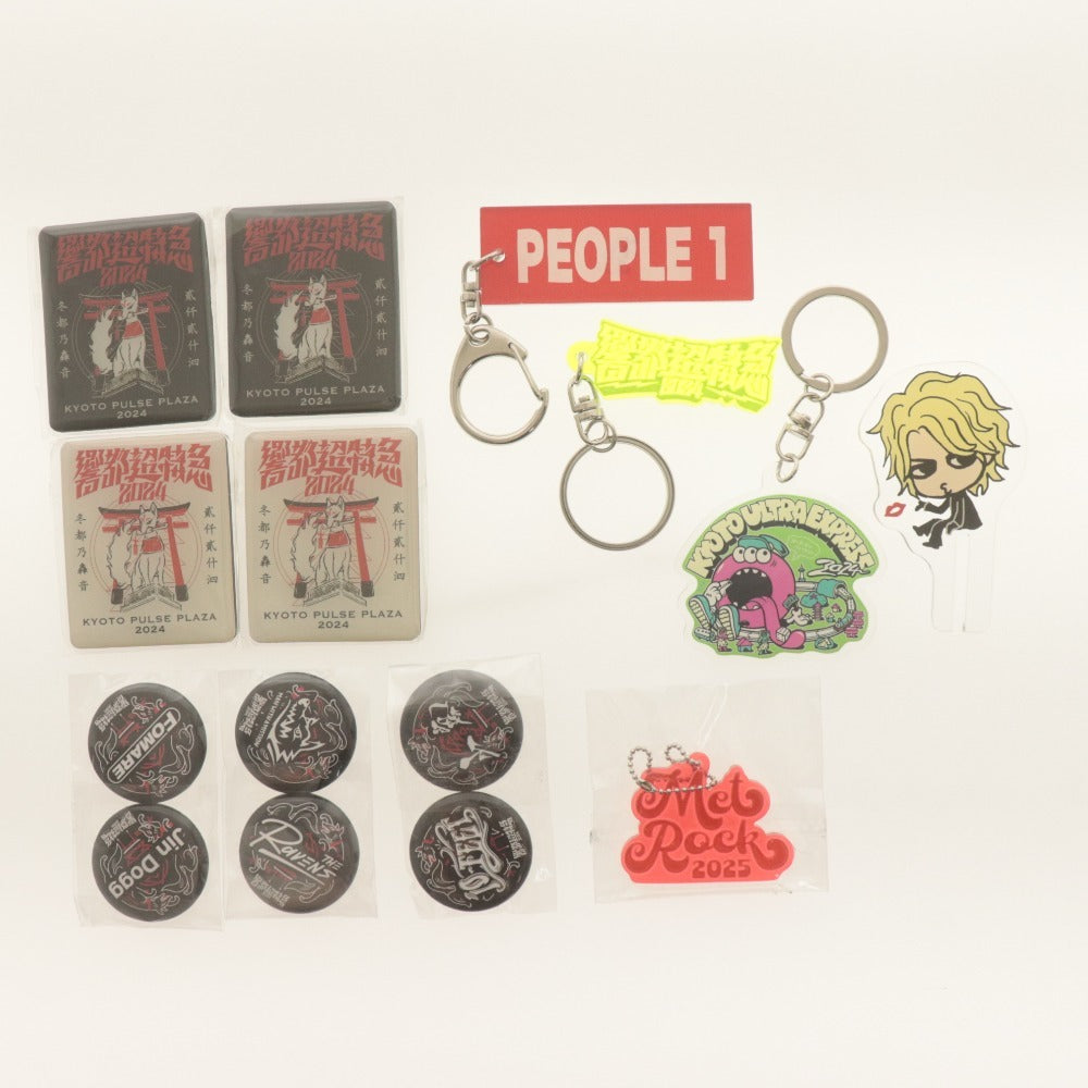 ■ LIVEグッズ 13点セット まとめ売り HYDE/BMSG FES'23 EAST/JAPAN JAM/WILD BUNCH FEST/PEOPLE1/響都超特急/Tシャツ,タオル,ラバスト 等