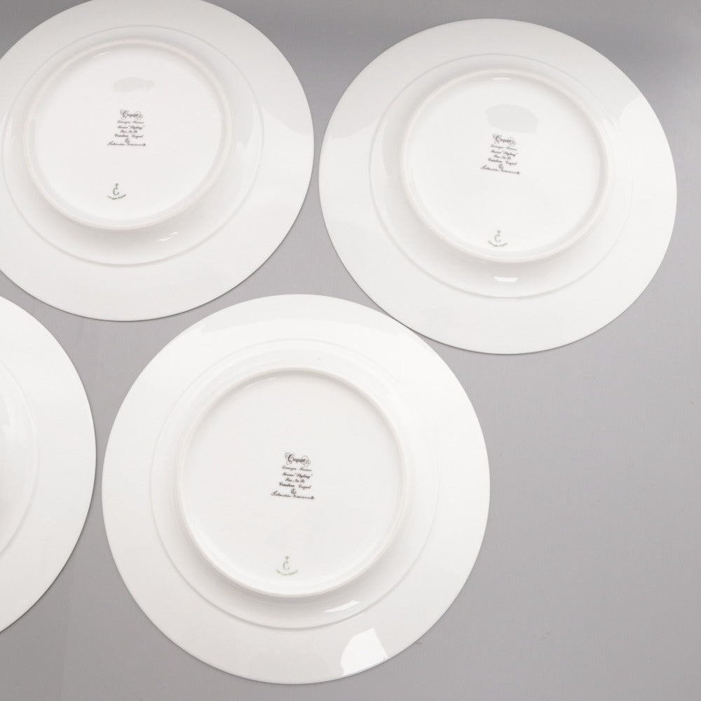 ■ ジャン・ルイ・コケ ディナープレート 5枚セット まとめ売り リモージュ アンディエンヌ パイナップル ボタニカル 28cm 洋食器