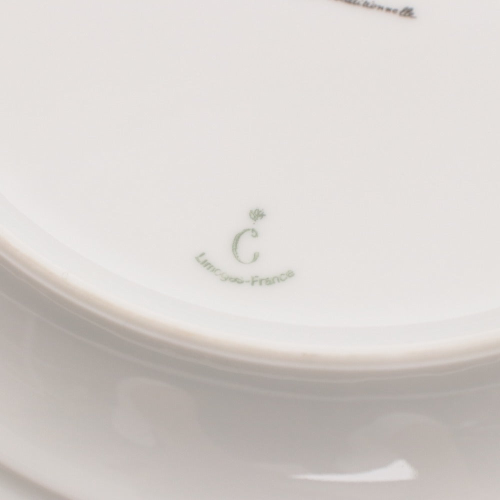 ■ ジャン・ルイ・コケ ディナープレート 5枚セット まとめ売り リモージュ アンディエンヌ パイナップル ボタニカル 28cm 洋食器