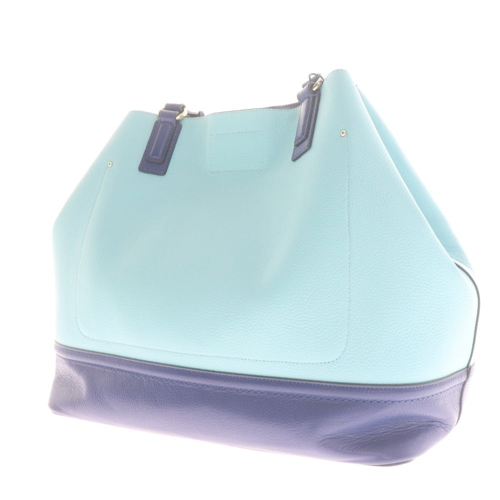 ■ コールハーン トートバッグ ショルダーバッグ 鞄 バイカラー レディース ブルー系 タグ付き 未使用