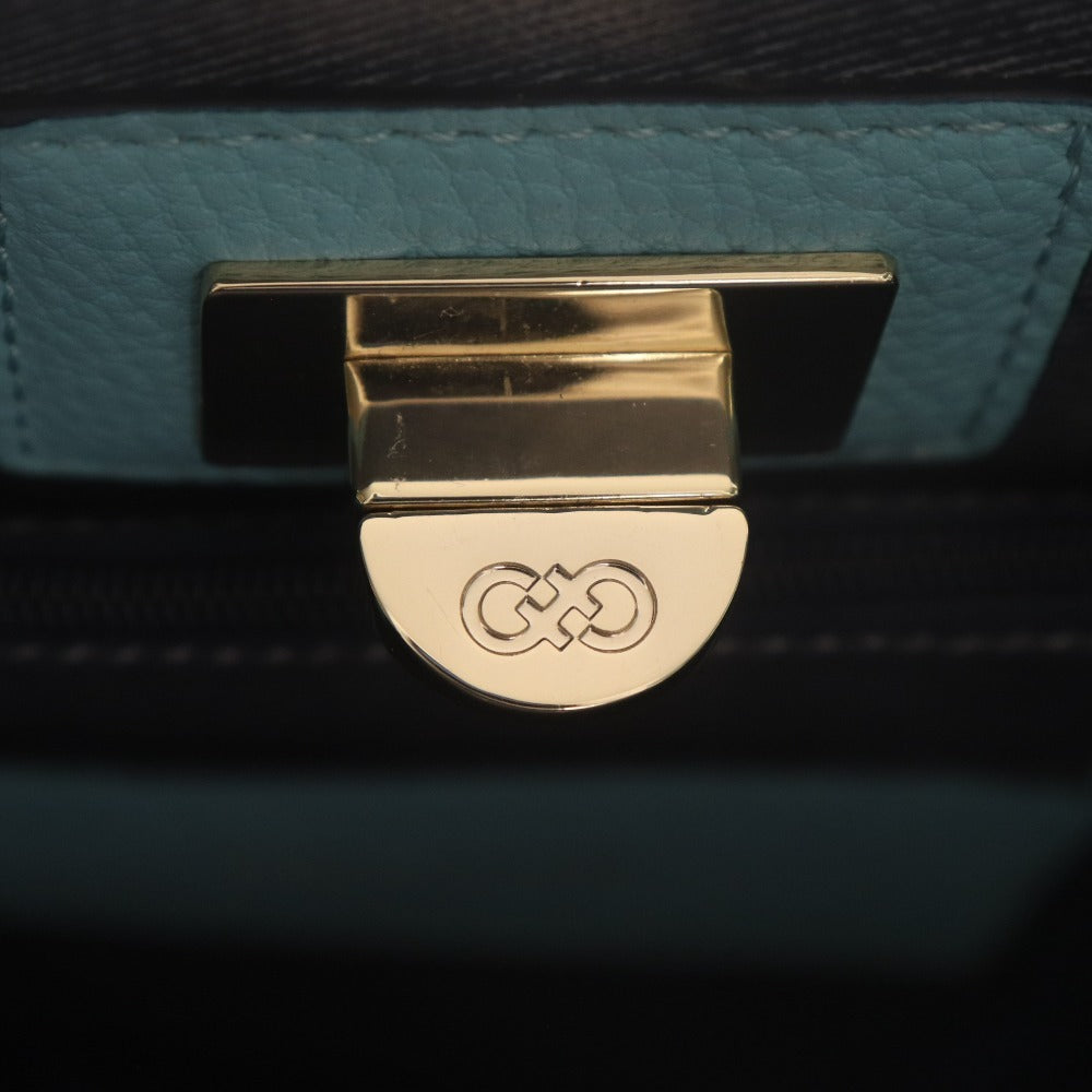 ■ コールハーン トートバッグ ショルダーバッグ 鞄 バイカラー レディース ブルー系 タグ付き 未使用