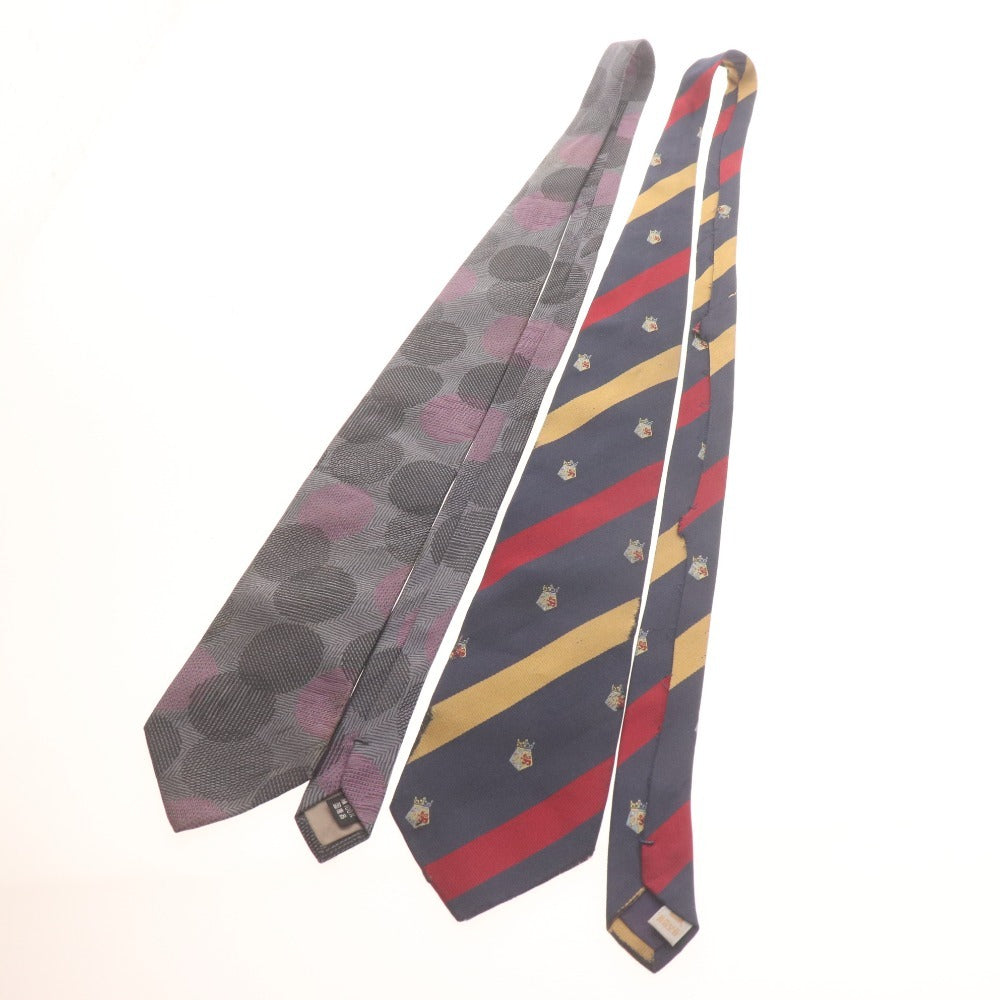 ■ レノマ アイリッシュフィールド ジッサーニテスッティ アクアスキュータム 等 ネクタイ 15本セット まとめ売り 総柄 メンズ 付属品付き