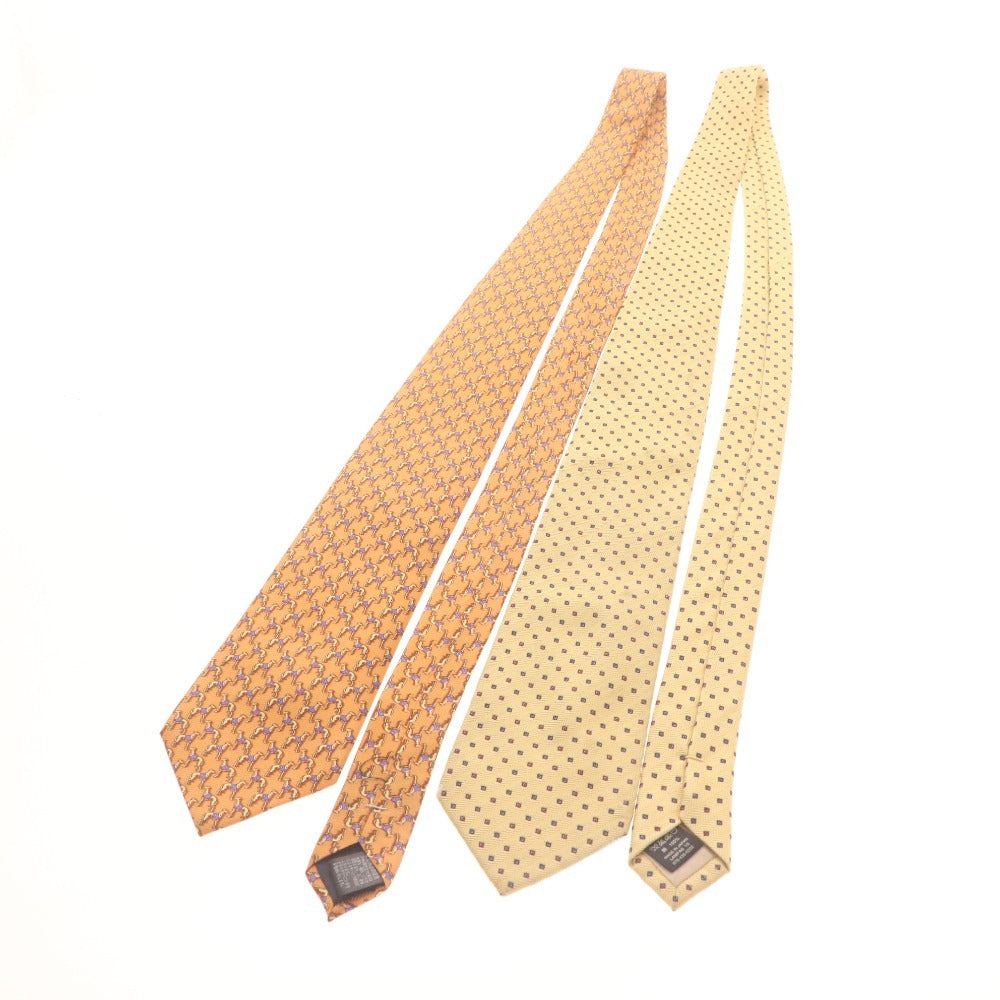 ■ レノマ アイリッシュフィールド ジッサーニテスッティ アクアスキュータム 等 ネクタイ 15本セット まとめ売り 総柄 メンズ 付属品付き