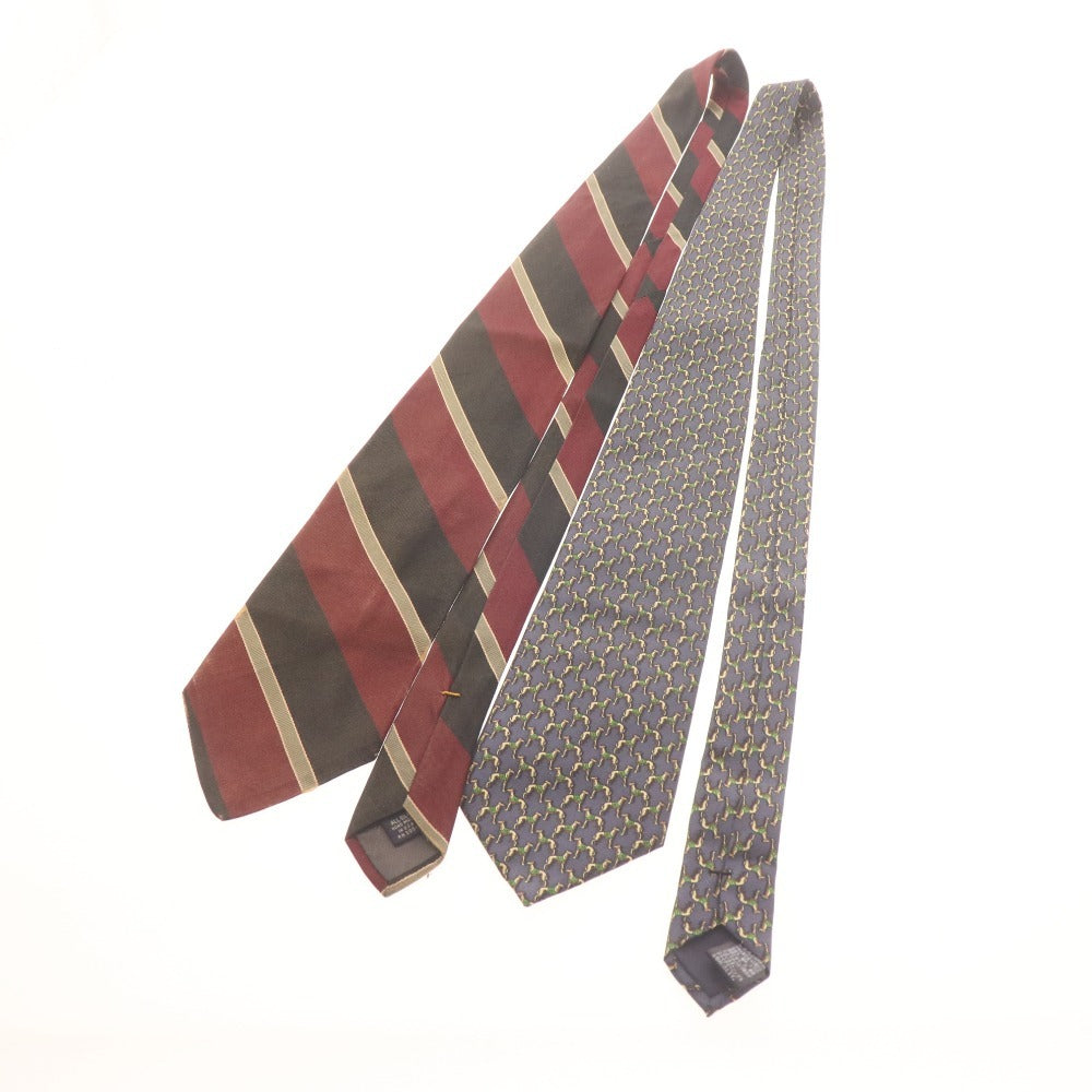 ■ レノマ アイリッシュフィールド ジッサーニテスッティ アクアスキュータム 等 ネクタイ 15本セット まとめ売り 総柄 メンズ 付属品付き