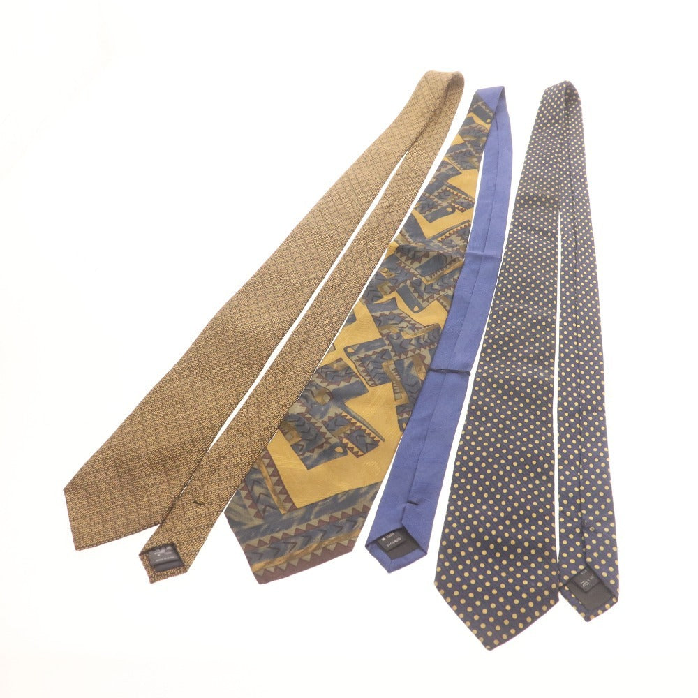 ■ レノマ アイリッシュフィールド ジッサーニテスッティ アクアスキュータム 等 ネクタイ 15本セット まとめ売り 総柄 メンズ 付属品付き