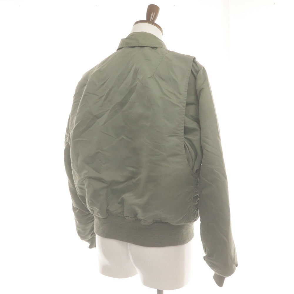 ■ AVIREX アヴィレックス フライトジャケット 長袖 ジャケット JACKET, FLYER'S, COLD WEATHER メンズ M カーキ