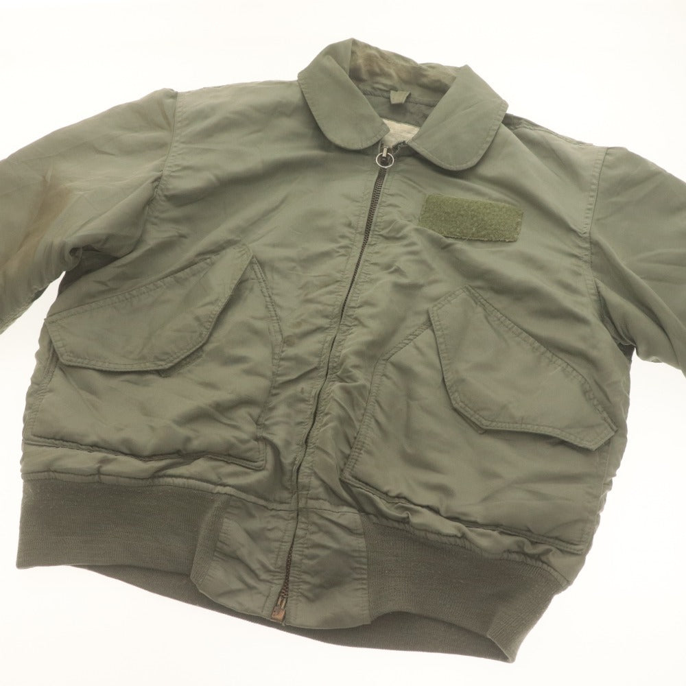 ■ AVIREX アヴィレックス フライトジャケット 長袖 ジャケット JACKET, FLYER'S, COLD WEATHER メンズ M カーキ