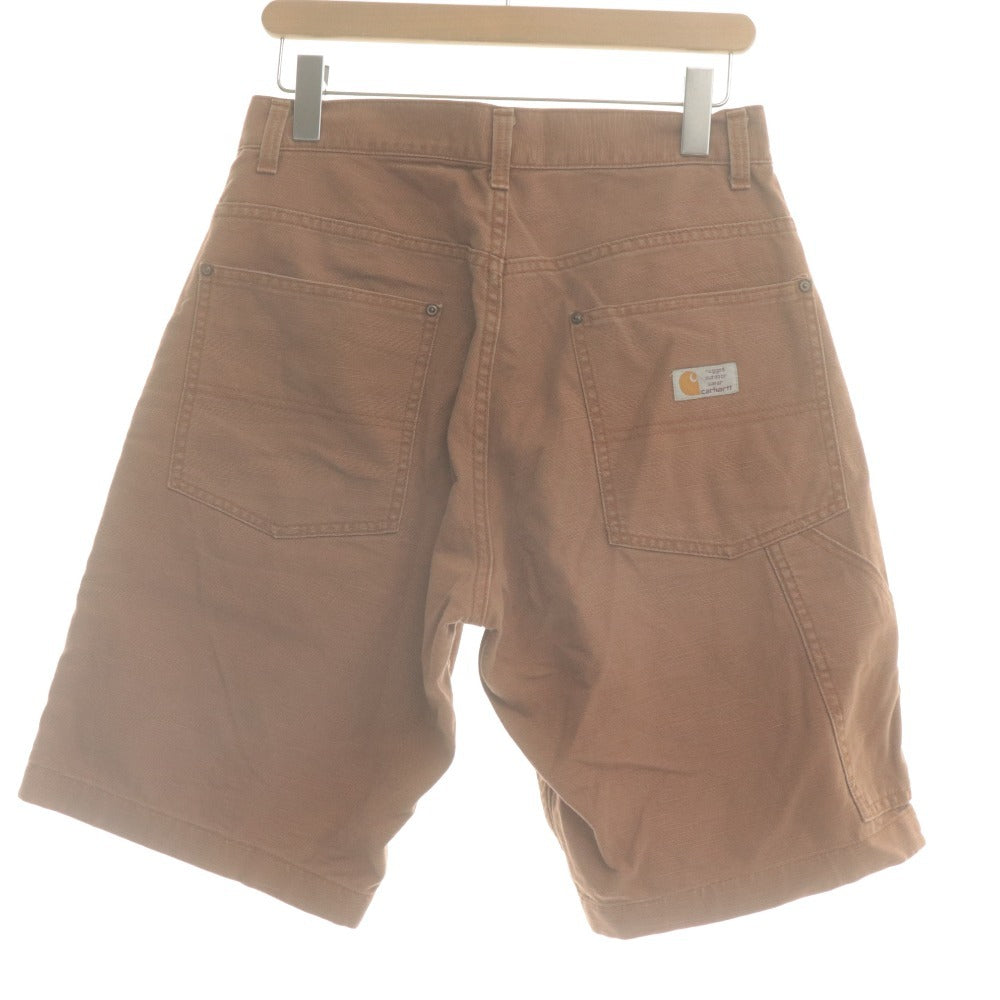 ■ Carhartt カーハート ハーフパンツ ショートパンツ ボトムス コットン メンズ W76 H93 ブラウン系