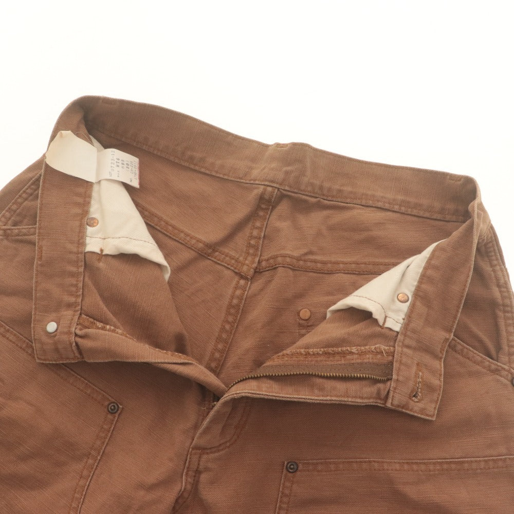 ■ Carhartt カーハート ハーフパンツ ショートパンツ ボトムス コットン メンズ W76 H93 ブラウン系