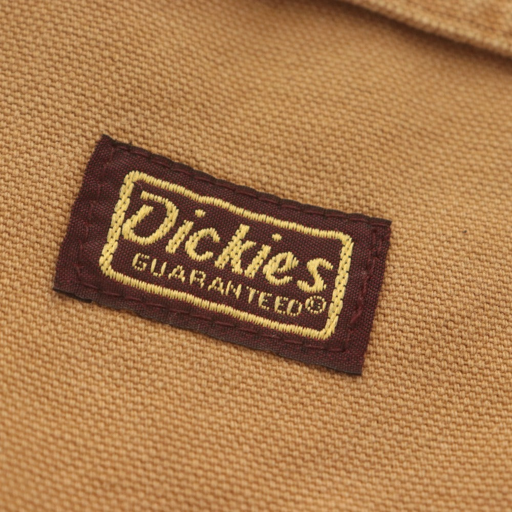 ■ Dickies ディッキーズ ダックジャケット 長袖 アウター コットン ビンテージ ロゴ メンズ L ブラウン系